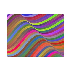 Psychedelic Surreal Background Premium Plush Fleece Blanket (mini) by Askadina