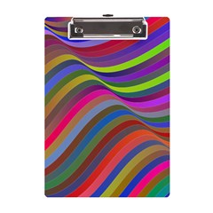 Psychedelic Surreal Background A5 Acrylic Clipboard by Askadina