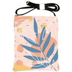 Summer Pattern Tropical Design Nature Green Plant Shoulder Sling Bag