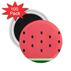 Watermelon Melon Fruit Healthy Food Meal Breakfast Lunch Juice Lemonade Summer 2 25  Magnets (100 Pack)  by Maspions