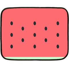 Watermelon Melon Fruit Healthy Food Meal Breakfast Lunch Juice Lemonade Summer Fleece Blanket (mini)