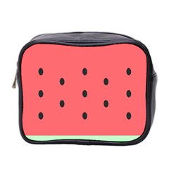 Watermelon Melon Fruit Healthy Food Meal Breakfast Lunch Juice Lemonade Summer Mini Toiletries Bag (two Sides)