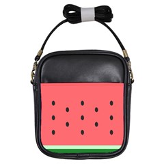 Watermelon Melon Fruit Healthy Food Meal Breakfast Lunch Juice Lemonade Summer Girls Sling Bag