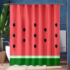 Watermelon Melon Fruit Healthy Food Meal Breakfast Lunch Juice Lemonade Summer Shower Curtain 60  X 72  (medium)  by Maspions