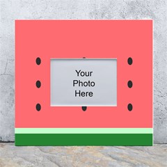 Watermelon Melon Fruit Healthy Food Meal Breakfast Lunch Juice Lemonade Summer White Wall Photo Frame 5  X 7  by Maspions