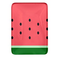 Watermelon Melon Fruit Healthy Food Meal Breakfast Lunch Juice Lemonade Summer Rectangular Glass Fridge Magnet (4 Pack) by Maspions