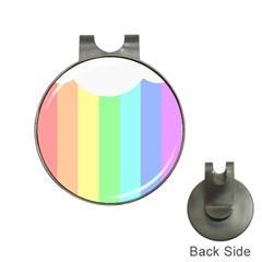 Rainbow Cloud Background Pastel Template Multi Coloured Abstract Hat Clips With Golf Markers