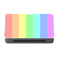 Rainbow Cloud Background Pastel Template Multi Coloured Abstract Memory Card Reader With Cf by Maspions