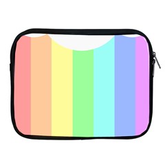 Rainbow Cloud Background Pastel Template Multi Coloured Abstract Apple Ipad 2/3/4 Zipper Cases by Maspions