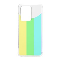 Rainbow Cloud Background Pastel Template Multi Coloured Abstract Samsung Galaxy S20 Ultra 6 9 Inch Tpu Uv Case by Maspions