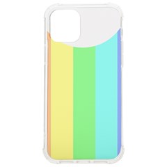 Rainbow Cloud Background Pastel Template Multi Coloured Abstract Iphone 12/12 Pro Tpu Uv Print Case by Maspions