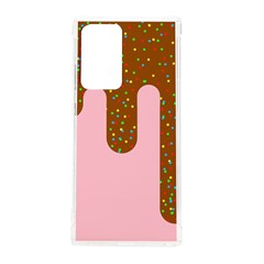 Ice Cream Dessert Food Cake Chocolate Sprinkles Sweet Colorful Drip Sauce Cute Samsung Galaxy Note 20 Ultra Tpu Uv Case by Maspions