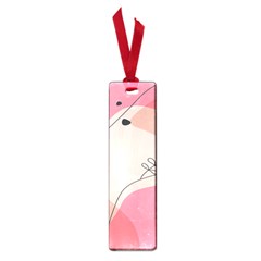 Pink Pattern Line Art Texture Minimalist Design Small Book Marks