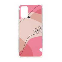 Pink Pattern Line Art Texture Minimalist Design Samsung Galaxy S20plus 6 7 Inch Tpu Uv Case by Maspions