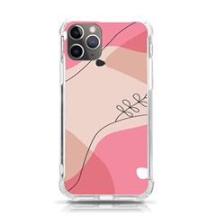 Pink Pattern Line Art Texture Minimalist Design Iphone 11 Pro 5 8 Inch Tpu Uv Print Case