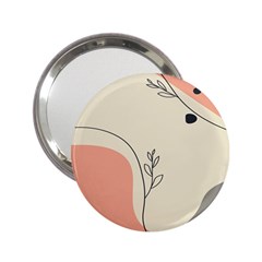 Pattern Line Art Texture Minimalist Design 2 25  Handbag Mirrors