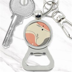 Pattern Line Art Texture Minimalist Design Bottle Opener Key Chain