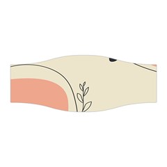 Pattern Line Art Texture Minimalist Design Stretchable Headband