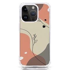 Pattern Line Art Texture Minimalist Design Iphone 14 Pro Tpu Uv Print Case by Maspions