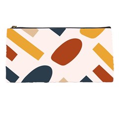 Boho Bohemian Style Design Minimalist Aesthetic Pattern Art Shapes Lines Pencil Case