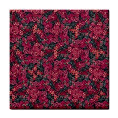 Captivating Botanic Motif Collage Composition Featuring A Harmonious Blend Of Vibrant Reds And Dark Greens  Perfect For Adding A Touch Of Natural Elegance To Any Space Or Garment, Whether It s Adornin by dflcprintsclothing