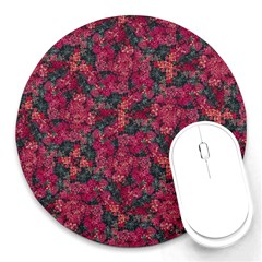 Captivating Botanic Motif Collage Composition Featuring A Harmonious Blend Of Vibrant Reds And Dark Greens  Perfect For Adding A Touch Of Natural Elegance To Any Space Or Garment, Whether It s Adornin by dflcprintsclothing