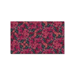 Captivating Botanic Motif Collage Composition Featuring A Harmonious Blend Of Vibrant Reds And Dark Greens  Perfect For Adding A Touch Of Natural Elegance To Any Space Or Garment, Whether It s Adornin by dflcprintsclothing