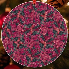 Captivating Botanic Motif Collage Composition Featuring A Harmonious Blend Of Vibrant Reds And Dark Greens  Perfect For Adding A Touch Of Natural Elegance To Any Space Or Garment, Whether It s Adornin by dflcprintsclothing