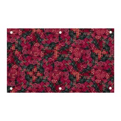 Captivating Botanic Motif Collage Composition Featuring A Harmonious Blend Of Vibrant Reds And Dark Greens  Perfect For Adding A Touch Of Natural Elegance To Any Space Or Garment, Whether It s Adornin by dflcprintsclothing