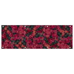 Captivating Botanic Motif Collage Composition Featuring A Harmonious Blend Of Vibrant Reds And Dark Greens  Perfect For Adding A Touch Of Natural Elegance To Any Space Or Garment, Whether It s Adornin by dflcprintsclothing