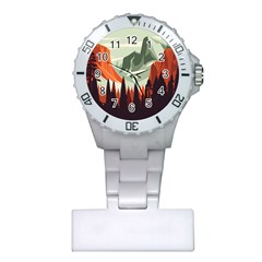 Mountain Travel Canyon Nature Tree Wood Plastic Nurses Watch