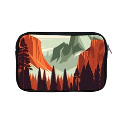 Mountain Travel Canyon Nature Tree Wood Apple Macbook Pro 13  Zipper Case