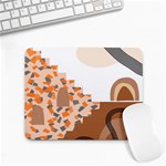 Bohemian Digital Minimalist Boho Style Geometric Abstract Art Small Mousepad Front