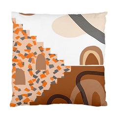 Bohemian Digital Minimalist Boho Style Geometric Abstract Art Standard Cushion Case (one Side)