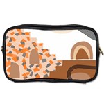 Bohemian Digital Minimalist Boho Style Geometric Abstract Art Toiletries Bag (Two Sides) Front