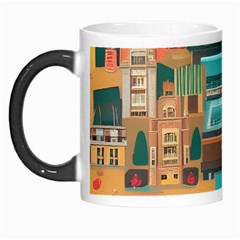 City Painting Town Urban Artwork Morph Mug by Maspions