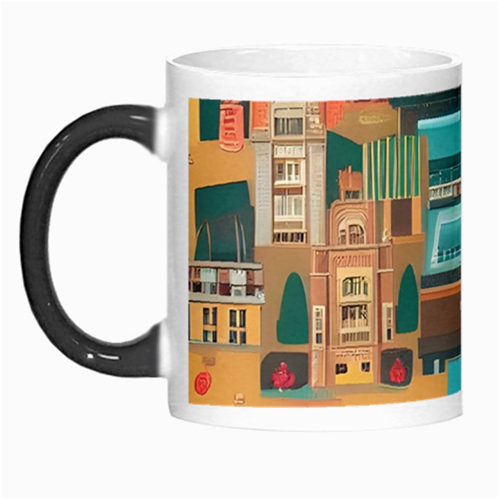 City Painting Town Urban Artwork Morph Mug