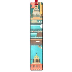 City Painting Town Urban Artwork Large Book Marks