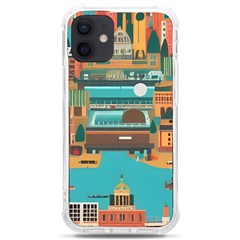 City Painting Town Urban Artwork Iphone 12 Mini Tpu Uv Print Case	 by Maspions