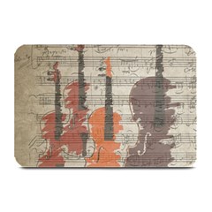 Music Notes Score Song Melody Classic Classical Vintage Violin Viola Cello Bass Plate Mats by Maspions