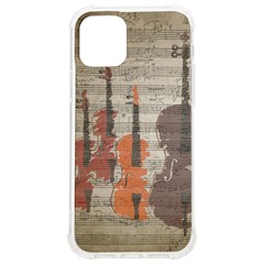 Music Notes Score Song Melody Classic Classical Vintage Violin Viola Cello Bass Iphone 12/12 Pro Tpu Uv Print Case by Maspions