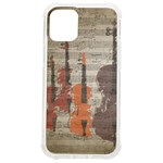 Music Notes Score Song Melody Classic Classical Vintage Violin Viola Cello Bass iPhone 12 mini TPU UV Print Case	 Front