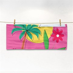 Ocean Watermelon Vibes Summer Surfing Sea Fruits Organic Fresh Beach Nature Hand Towel