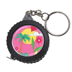 Ocean Watermelon Vibes Summer Surfing Sea Fruits Organic Fresh Beach Nature Measuring Tape