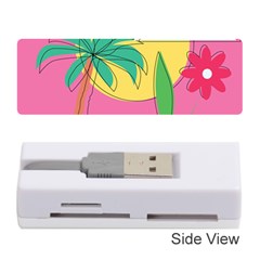 Ocean Watermelon Vibes Summer Surfing Sea Fruits Organic Fresh Beach Nature Memory Card Reader (stick)