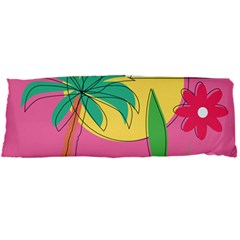 Ocean Watermelon Vibes Summer Surfing Sea Fruits Organic Fresh Beach Nature Body Pillow Case Dakimakura (two Sides)