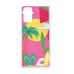 Ocean Watermelon Vibes Summer Surfing Sea Fruits Organic Fresh Beach Nature Samsung Galaxy Note 20 Tpu Uv Case by Maspions