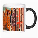 London England Bridge Europe Buildings Architecture Vintage Retro Town City Morph Mug Right