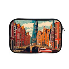 London England Bridge Europe Buildings Architecture Vintage Retro Town City Apple Macbook Pro 13  Zipper Case