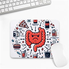 Health Gut Health Intestines Colon Body Liver Human Lung Junk Food Pizza Small Mousepad